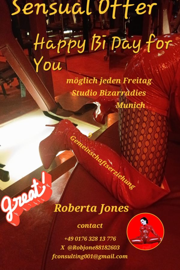 HAPPY BI DAY mit LADY ROBERTA JONES