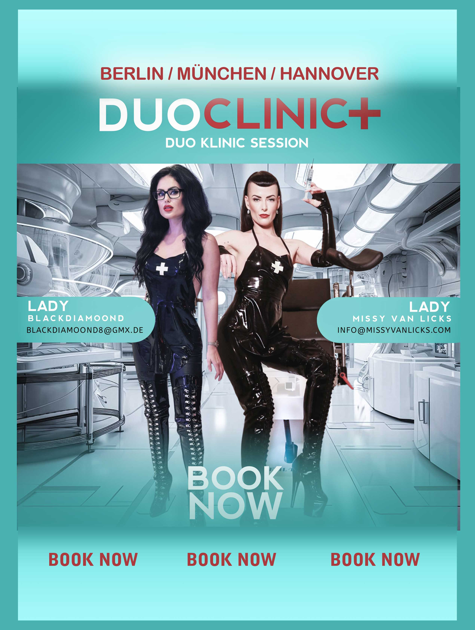 CLINIC SPECIAL mit MISSY VAN LICKS und LADY BLACKDIAMOOND